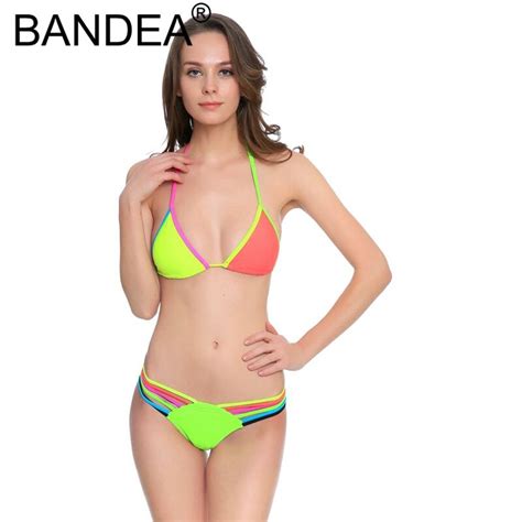 bandea bikinis women 2017 summer new sexy bikini swimwear soft cup