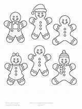 Gingerbread Man Drawing Template Christmas Line Cutout Coloring Men Cutouts Cookies Lesson Plan Decorations Pages Paper Ornaments Crafts Book Result sketch template
