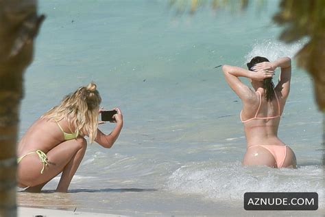 kylie jenner big butt on the beach in turks and caicos aznude