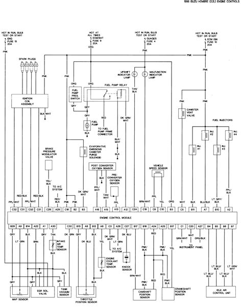 isuzu amigo wiring diagram wiring diagram  schematic