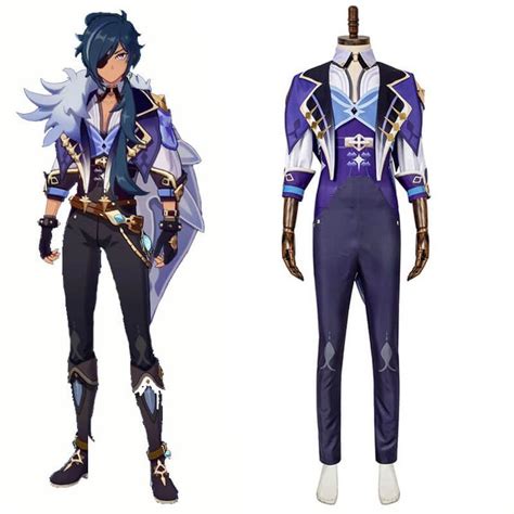 game genshin impact kaeya cosplay costumes outfit suit cosplay