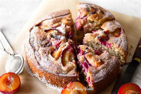 classic plum cake recipe sustain  cooking habit
