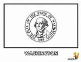 State Coloring Washington Flag Pages Flags Popular Visit Coloringhome sketch template