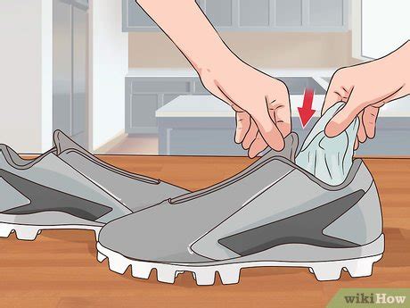 clean baseball cleats  pictures wikihow