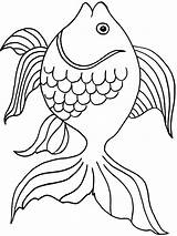 Goldfish Coloring Pages Fish Crackers Drawing Bowl Color Getdrawings Getcolorings Pa Printable Kids Colorings Recommended sketch template