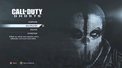 call  duty ghosts startup screen youtube