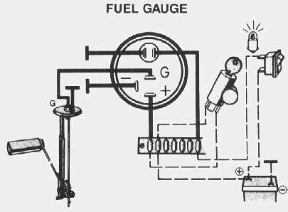 marine fuel gauge wiring diagram