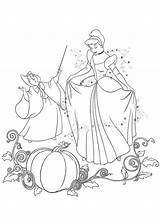 Contos Fadas Colorir Imprimir Cinderela Cinderella Atividades Cendrillon Godmother sketch template