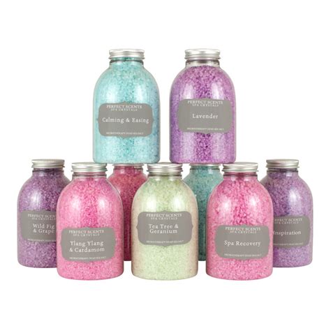 perfect scents aromatherapy spa crystals premium tubs