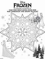 Frozen Disney Printable Coloring Maze Pages Printables Storybook Elsa Help Anna App Find Olaf Sheets Movie Crazyadventuresinparenting Color Book Search sketch template