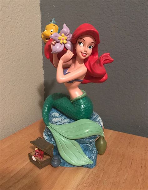 collectible little mermaid musical ariel status some areas are chipped