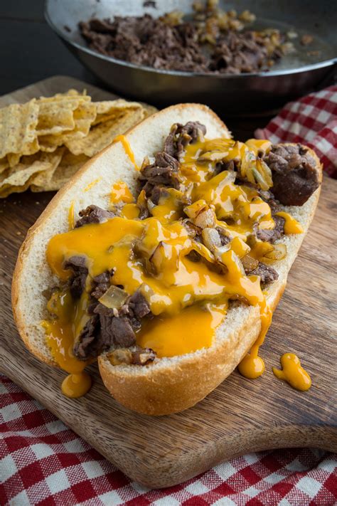philly cheesesteak sandwiches closet cooking