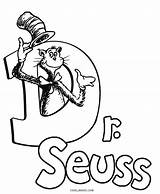 Seuss Dr Drawing Coloring Pages Characters Getdrawings sketch template