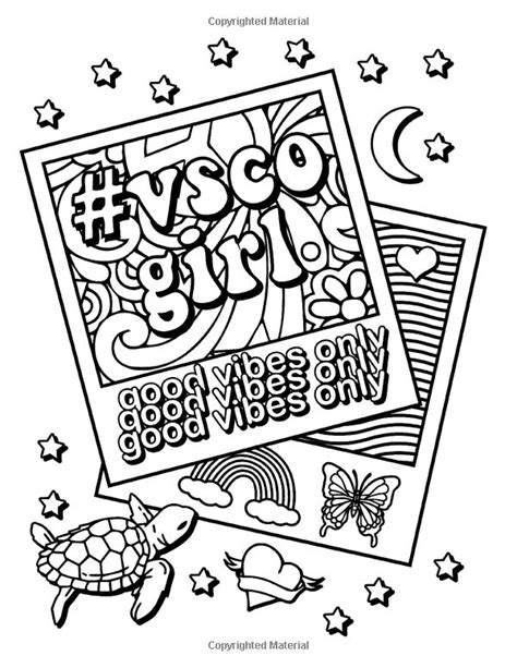 vsco coloring pages printable coloring page  kids