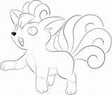 Vulpix Coloring Pokemon Pages Printable Gerbil Lilly Supercoloring Lineart Print Deviantart Color Categories Prints Popular Choose Board sketch template