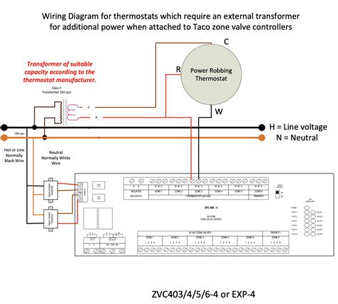 transformer wiring diagram furnace thermostat wiring  troubleshooting hvac