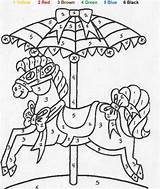 Coloring Color Number Pages Carousel Toys Horse Cool Numbers Toy Hellokids Colouring Sheets Kids Print Getcolorings Printable Horses Worksheets Choose sketch template