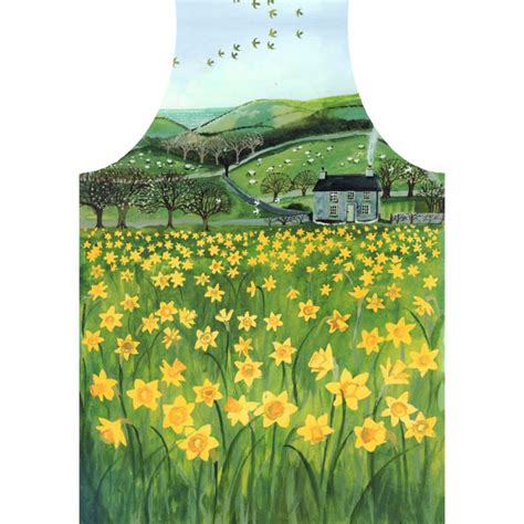 daffodil apron driftwood designs