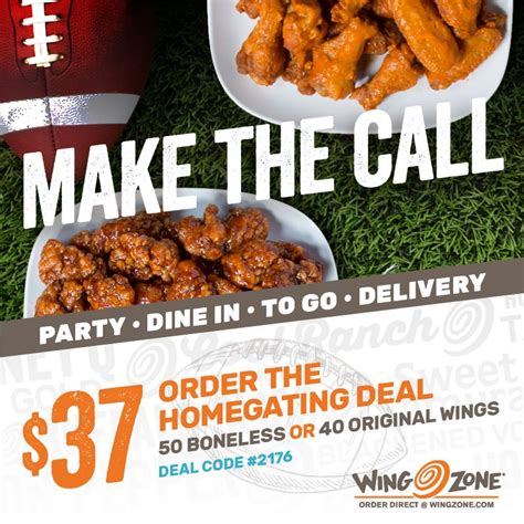 wing zone launches college bowl pickem contest restaurantnewsreleasecom