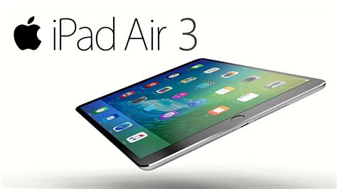 apple ipad air  concept  air redesigned youtube