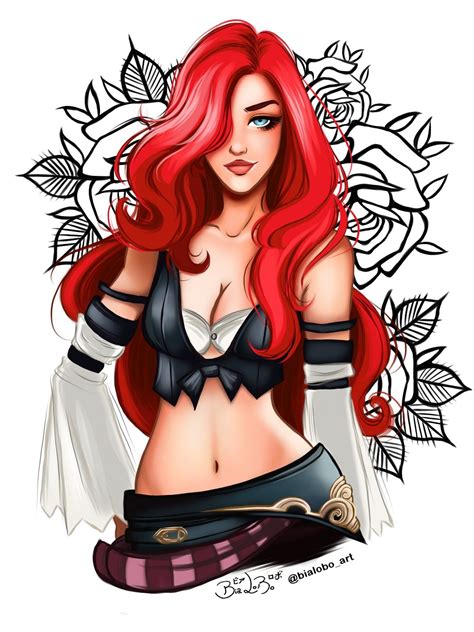 miss fortune league of legends fanart 📍 not sell and not market