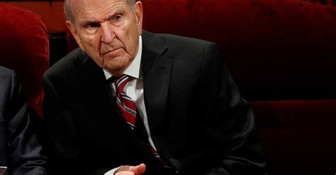 mormon church president russell m nelson wants people to