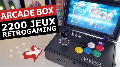 Arcade Box La Console Portable Retrogaming Pandora Box