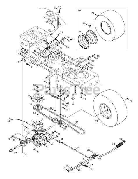 craftsman tractor parts diagram  cantik