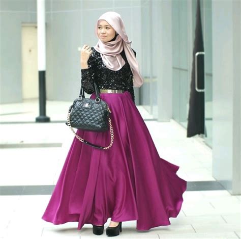 foto hijab style formal selebgram malaysia foto