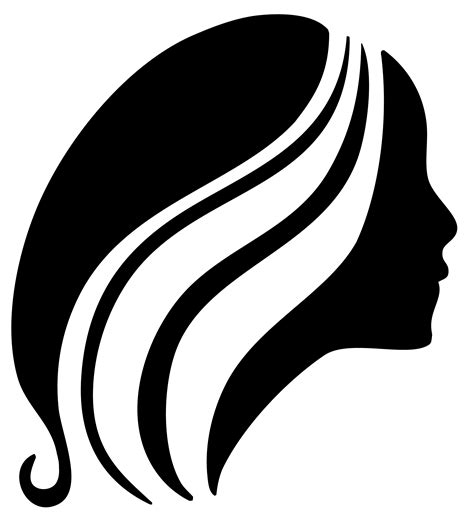 beauty salon logo png female hair logo vector cdr