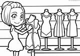 Tailors Coloring Print Pages sketch template