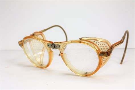 Vintage Willson Safety Goggles Glasses Etsy
