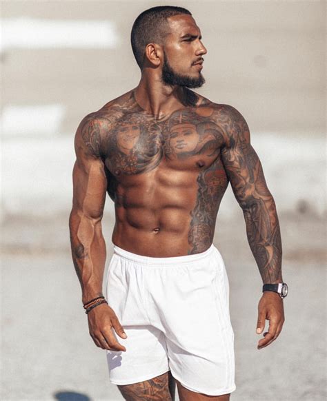 pin by wade scott on fitness models in 2019 tattoos for guys puerto rican men shorts