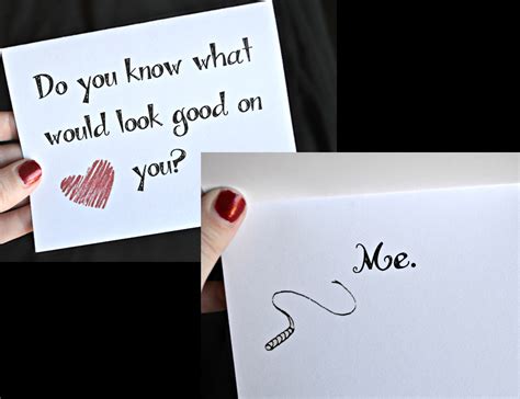 do you know what would look good on you me funny sexy valentine s day card naughty cards