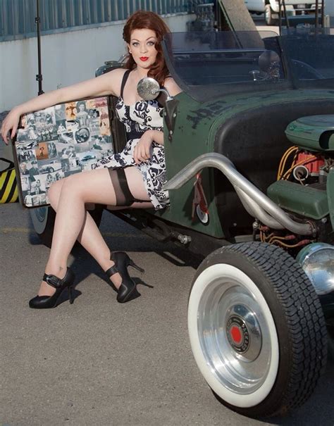 Hot Rod Custom And Classic Car Babes Page 5