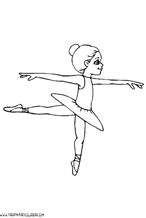 Bailarina De Ballet Para Colorear Imagui