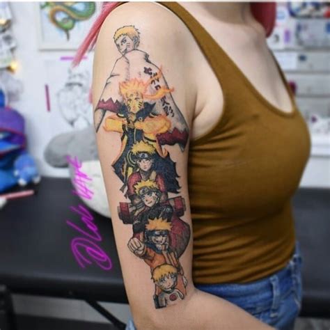 Tattoo De La Increíble Evolución De Naruto Uzumaki Tatuaje De Naruto