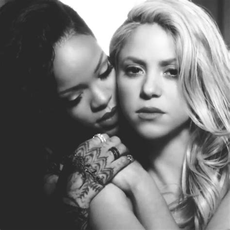 shakira and rihanna can t remember to forget you behind