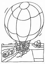 Malvorlage Heissluftballon Ausmalbild sketch template