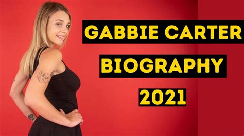 gabbie carter biography 2021 youtube