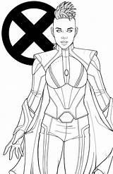 Coloring Apocalypse Jamiefayx Avengers Widow sketch template