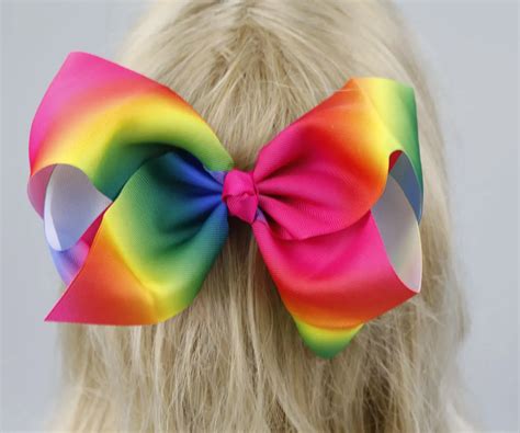 cute children hair accessories colorful boutique grosgrain ribbon bow hairpin girls hair