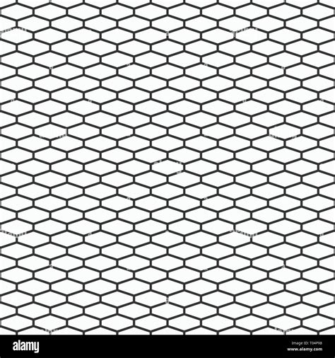 abstract seamless pattern  elongated hexagons hexagonal grid design