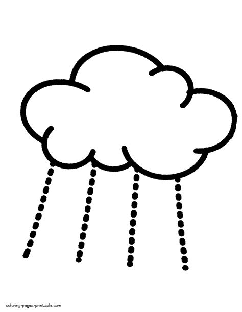 rain coloring pages  preschoolers coloring pages