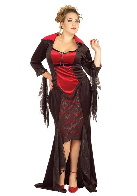 Plus Size Gothic Vampire Costume Halloween Costume Ideas