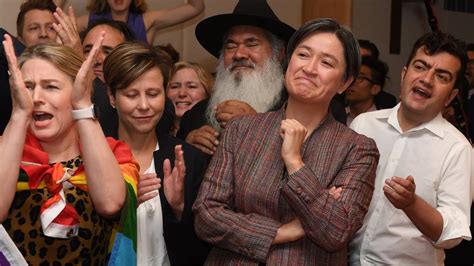 Australia Gay Marriage Gay Senator Penny Wong S Tears Of Joy Bbc News