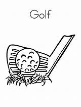 Golf Coloring Pages Worksheet Kids Papa Ball Hole Printable Club Print Book Go Colouring Color Cart Fathers Sheets Twistynoodle Drawing sketch template