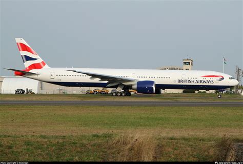 G Stbm British Airways Boeing 777 300 Er Photo By Nick