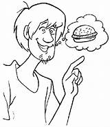 Scooby Shaggy Doo Coloring Pages Burger Clipart Colouring Cartoon 779e Wants Print Printable Baby Color Character Disney Hungry Cartoons Getcolorings sketch template
