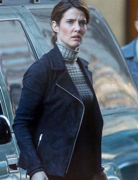 spider man far from home maria hill jacket by cobie smulders
